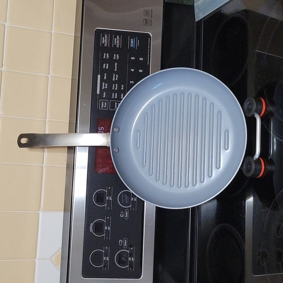 Todd English Green Grill Frying Pan - Picture 7 of 15